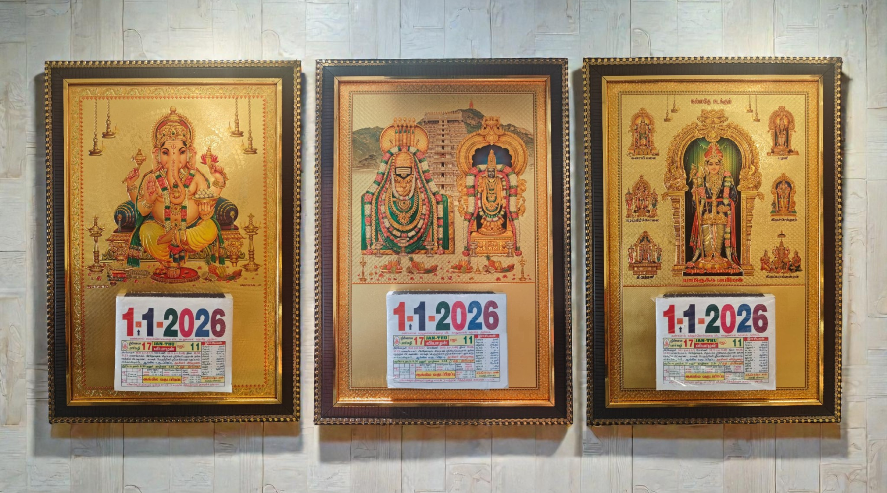 Why We're Obsessed with These Gold Foil God Calendars (And Why You Probably Will Be Too)