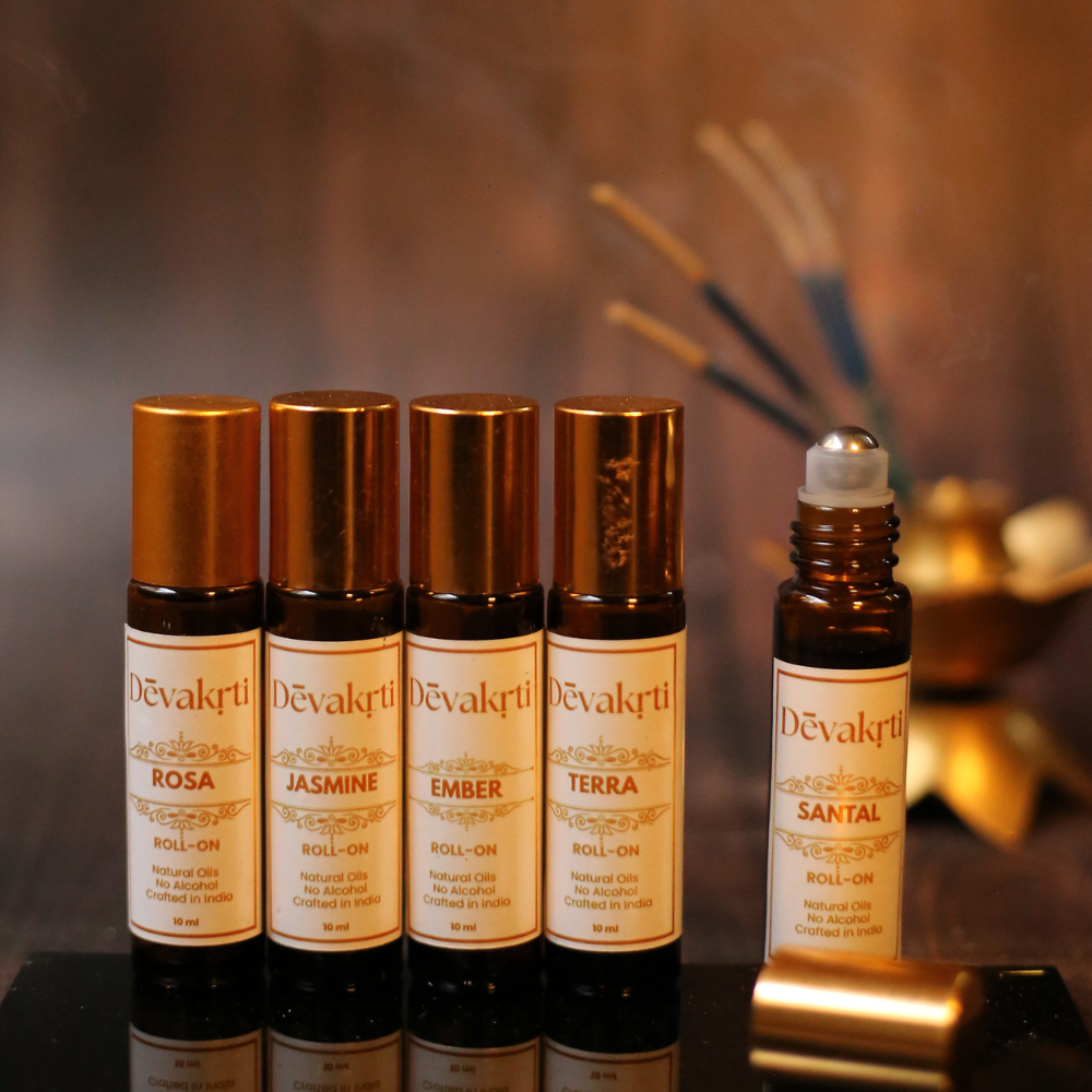 Temple-Inspired Natural Roll-On Perfumes