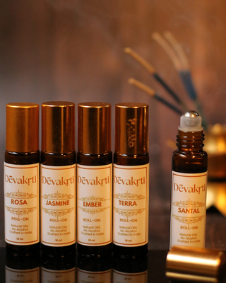 Temple-Inspired Natural Roll-On Perfumes