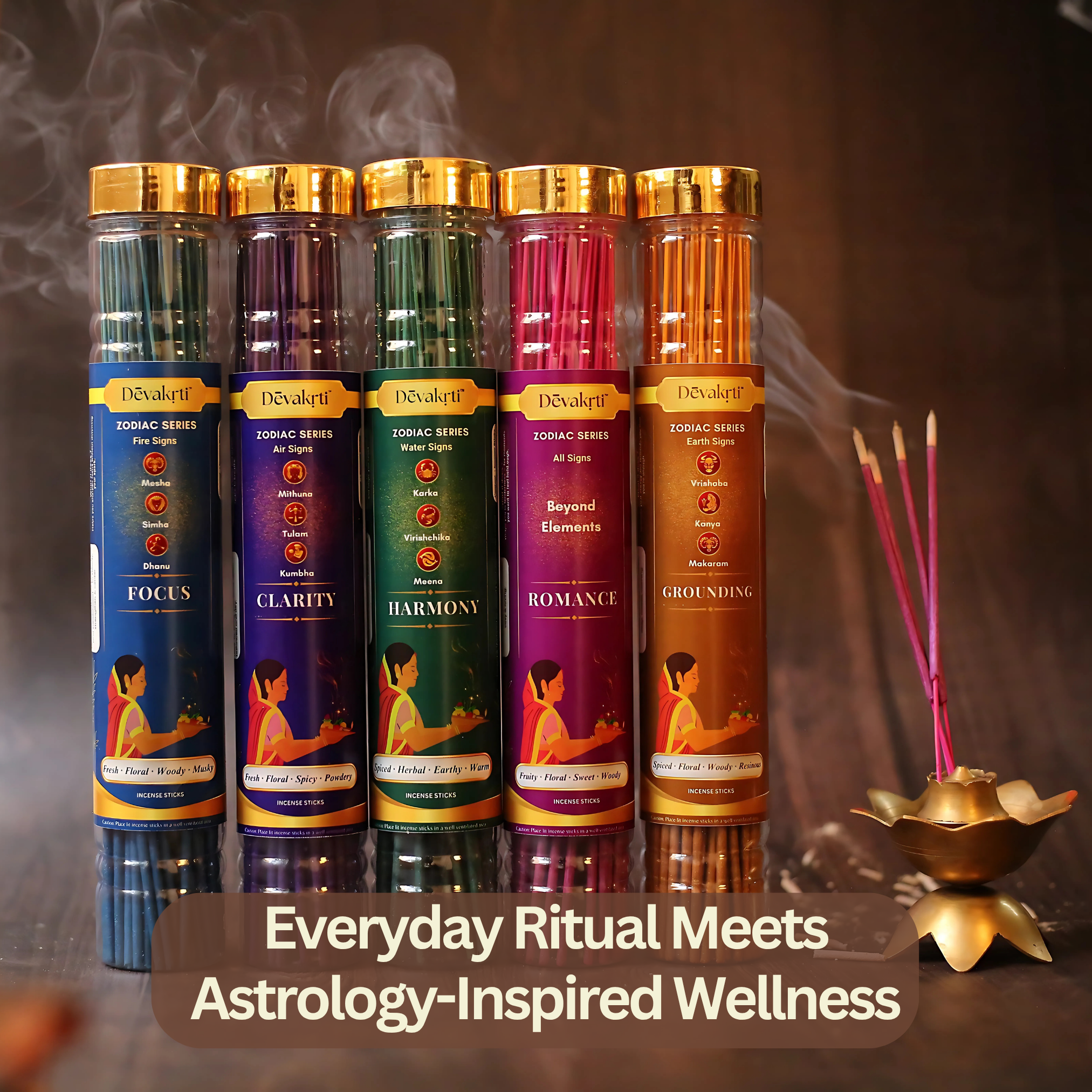 Zodiac Incense Sticks (60 Sticks)