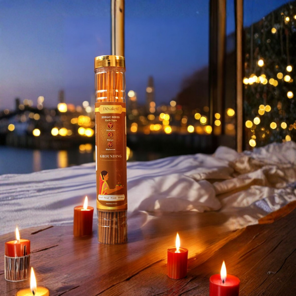 Grounding Incense Sticks – 60 Agarbattis