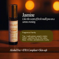 Jasmine Natural Roll-On Perfume - Fresh Malli Poo Temple Fragrance | Alcohol-Free